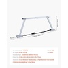 image:imageVEVOR Universal RV Stabilizer RV Bumper Stabilizer for Trailers Campers Fifth Wheel Compact Foldable Design for Easy Storage Adjustable Height from 12 inch to 28 inch Reduces RV Wobble 1 Pack2 Pack