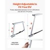 image:imageVEVOR Universal RV Stabilizer RV Bumper Stabilizer for Trailers Campers Fifth Wheel Compact Foldable Design for Easy Storage Adjustable Height from 12 inch to 28 inch Reduces RV Wobble 1 Pack1 Pack
