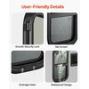 image:imageVEVOR Vertical RV Window 12 W x 24 H Tinted Sliding Window with Net Screen amp Trim Ring Fit 1516  1 34 Thickness Wall RV Window Replacement for Teardrop Cargo Trailer Camper DOT ApprovedVertical