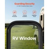 image:imageVEVOR Vertical RV Window 12 W x 24 H Tinted Sliding Window with Net Screen amp Trim Ring Fit 1516  1 34 Thickness Wall RV Window Replacement for Teardrop Cargo Trailer Camper DOT ApprovedVertical