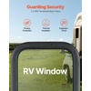image:imageVEVOR Vertical RV Window 12 W x 24 H Tinted Sliding Window with Net Screen amp Trim Ring Fit 1516  1 34 Thickness Wall RV Window Replacement for Teardrop Cargo Trailer Camper DOT ApprovedVertical