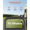image:imageVEVOR Vertical RV Window 12 W x 24 H Tinted Sliding Window with Net Screen amp Trim Ring Fit 1516  1 34 Thickness Wall RV Window Replacement for Teardrop Cargo Trailer Camper DOT ApprovedVertical