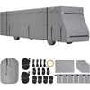 image:imageVEVOR Class A RV Cover 4043 ft Motorhome Cover NonWoven Fabric Motorhome RV Cover Waterproof Windproof and RipStop Camper Cover with Storage Bag Repair Patches Straps and Tire Covers4043 ft