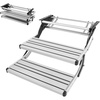image:imageVEVOR RV Steps 2Step 440 lbs Load Capacity Manual Retractable RV Stairs Telescopic Folding Aluminum Alloy Camper Steps Steel Frame NonSlip Entry Stairs for Camper Van Motorhome Travel Trailer2Step