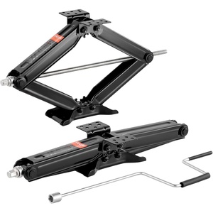 image:imageVEVOR 9000 lbs RV Scissor Jacks 4234 in RV Stabilizer Leveling Scissor Jacks Set of 4 Heavy Duty Stabilizer Jack with Crank Handle Socket and Bubble Levels Not Easily Bent or Deformed5000 lbs