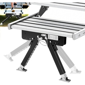image:imageVEVOR RV Step Stabilizer Height Adjustable Step Stabilizer Kit Camper Stair Stabilizers with Powder Coated Steel for 5th Wheels Travel Trailers and Motorhomes Adjustable from 3 inch to 15 inch