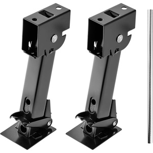 image:imageVEVOR Telescoping Stabilizer Jack 2PCS Telescoping Folding Trailer Jack Trailer Swing Down Stabilizer Jack for RV Supports 1000lbs Capacity Each Adjustable from 117 inch to 182 inch
