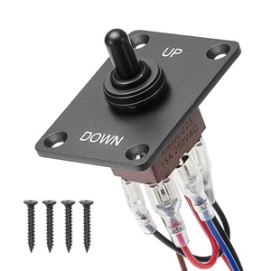 image:imageVEVOR Toggle Switch 6 Pin Momentary Polarity Reversing Toggle Switch ONOffON DC 12V30A AC 250V15A  with Up Down Mounting Panel amp Waterproof Boot Cap for Auto Car Marine BoatToggle Switch