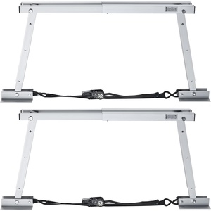 image:imageVEVOR Universal RV Stabilizer RV Bumper Stabilizer for Trailers Campers Fifth Wheel Compact Foldable Design for Easy Storage Adjustable Height from 12 inch to 28 inch Reduces RV Wobble 1 Pack2 Pack