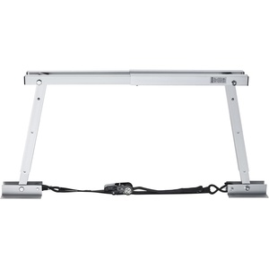 image:imageVEVOR Universal RV Stabilizer RV Bumper Stabilizer for Trailers Campers Fifth Wheel Compact Foldable Design for Easy Storage Adjustable Height from 12 inch to 28 inch Reduces RV Wobble 1 Pack1 Pack