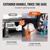image:imageHappybuy Hydraulic Bottle Jack 20 Ton Capacity 7514 Inch Adjustable Height AllWelded Construction with 3Section Handle for Cars Trucks RVs and Industrial Use