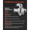 image:imageVEVOR 17825 Starter Motor Replacement Compatible with Toyota Camry V6 35L 20072017 Lexus ES350 V6 35L 20072018 Scion XB L4 24L 20082015 OEM 2280009900 17338 41052205 281002002117986