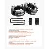 image:imageVEVOR 3 Inch Front and 2 Inch Rear Leveling Lift Kit for 20072023 Silverado 1500 2WD4WD 20072023 Sierra 1500 2WD4WD Chassis Level Kit with 2 Front Strut Spacers 2 Rear Lift Blocks 2 UBolts3 Front 2 Rear for 0523 Tacoma