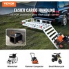 image:imageVEVOR 494 x 224 x 71 in Hitch Cargo Carrier 500lb Capacity Trailer Hitch Mount Aluminum Cargo Basket Luggage Carrier Rack Fits 2 Hitch Receiver for SUV Truck Pickup CampingWith Ramp