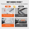 image:imageVEVOR 494 x 224 x 71 in Hitch Cargo Carrier 500lb Capacity Trailer Hitch Mount Aluminum Cargo Basket Luggage Carrier Rack Fits 2 Hitch Receiver for SUV Truck Pickup CampingWith Ramp