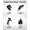 image:imageVEVOR 4PCS Engine Motor Mount Compatible with 20082010 Chrysler Town amp Country 33L Replace OE A5654 A5480 A5465 A5493 Secure Support20082010 Chrysler Town  Country 33L