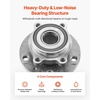 image:imageVEVOR 513188 Front Wheel Bearing Hub Assembly 2PCS Fit for 20042007 Buick Rainier 20032006 Chevy SSR 20022009 GMC Envoy 20052009 Saab 97XOEM 513253