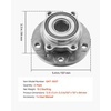 image:imageVEVOR 513188 Front Wheel Bearing Hub Assembly 2PCS Fit for 20042007 Buick Rainier 20032006 Chevy SSR 20022009 GMC Envoy 20052009 Saab 97XOEM 513253