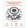 image:imageVEVOR 513188 Front Wheel Bearing Hub Assembly 2PCS Fit for 20042007 Buick Rainier 20032006 Chevy SSR 20022009 GMC Envoy 20052009 Saab 97XOEM 513288