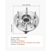 image:imageVEVOR 513188 Front Wheel Bearing Hub Assembly 2PCS Fit for 20042007 Buick Rainier 20032006 Chevy SSR 20022009 GMC Envoy 20052009 Saab 97XOEM 513289