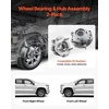 image:imageVEVOR 513188 Front Wheel Bearing Hub Assembly 2PCS Fit for 20042007 Buick Rainier 20032006 Chevy SSR 20022009 GMC Envoy 20052009 Saab 97XOEM 513296