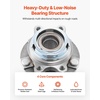 image:imageVEVOR 513188 Front Wheel Bearing Hub Assembly 2PCS Fit for 20042007 Buick Rainier 20032006 Chevy SSR 20022009 GMC Envoy 20052009 Saab 97XOEM 513296