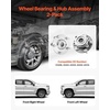image:imageVEVOR 513188 Front Wheel Bearing Hub Assembly 2PCS Fit for 20042007 Buick Rainier 20032006 Chevy SSR 20022009 GMC Envoy 20052009 Saab 97XOEM 513298