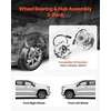 image:imageVEVOR 513188 Front Wheel Bearing Hub Assembly 2PCS Fit for 20042007 Buick Rainier 20032006 Chevy SSR 20022009 GMC Envoy 20052009 Saab 97XOEM 515024