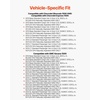 image:imageVEVOR 513188 Front Wheel Bearing Hub Assembly 2PCS Fit for 20042007 Buick Rainier 20032006 Chevy SSR 20022009 GMC Envoy 20052009 Saab 97XOEM 515036