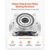 image:imageVEVOR 513188 Front Wheel Bearing Hub Assembly 2PCS Fit for 20042007 Buick Rainier 20032006 Chevy SSR 20022009 GMC Envoy 20052009 Saab 97XOEM 515201