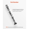 image:imageVEVOR 5184377AG 05184377AF 05184377AH 5184377AD 5184377AE 5184377AF Engine Camshaft Cam Replacement Work with 20112015 Jeep Grand Cherokee 20112019 Dodge Journey 36L V6