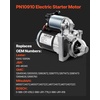 image:imageVEVOR 6494 Starter Motor Replacement Compatible with Buick Rainier V8 53L 20042007 Cadillac Escalade V8 53L 20032005 Chevrolet GMC Isuzu Saab OEM 12568051 89017440 89017440 SDR027010910