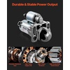 image:imageVEVOR 6494 Starter Motor Replacement Compatible with Buick Rainier V8 53L 20042007 Cadillac Escalade V8 53L 20032005 Chevrolet GMC Isuzu Saab OEM 12568051 89017440 89017440 SDR02706494