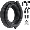 image:imageVEVOR 6AN Fuel Line Kit 20 FT Fuel Hose Kit 034 Nylon Stainless Steel Braided Fuel Line OilGasDiesel Hose End Fitting Kit with 12 PCS Swivel Fitting Adapter Kit Black10AN Fitting 7pcs  10FT Hose
