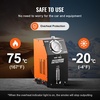 image:imageVEVOR Automotive Smoke Machine Leak Detector DC 12V EVAP Vacuum Diagnostic Tester with Builtin Air Pump Pressure Gauge amp Flow Meter 2Mode Fuel Detector for Cars Motorcycles Trucks Boats ATVsLeak detector  pressure gauge  air pump L