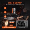 image:imageVEVOR Automotive Smoke Machine Leak Detector DC 12V EVAP Vacuum Diagnostic Tester with Builtin Air Pump Pressure Gauge amp Flow Meter 2Mode Fuel Detector for Cars Motorcycles Trucks Boats ATVsLeak detector  pressure gauge  air pump L