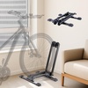 image:imageVEVOR Bike Rack Upright Bike Stand Floor for 16 to 275 Inch Mountain amp Road Bikes Vertical amp Horizontal Bicycle Stand for Secure Parking and Storage in Garage Truck Bed Indoor Outdoor Black