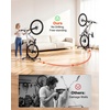 image:imageVEVOR Bike Stand 2 Pack Freestanding Vertical amp Horizontal Bike Storage Rack with Lockable Casters Height Adjustable Carbon Steel Upright Garage Bicycle Floor Stand for 2029 in Wheels Black