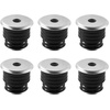 image:imageVEVOR Body Mount Bushing Kit Compatible with 19992007 Ford F250 F350 60 PCS Polyurethane Body Mount Kit Quick Replacement Durable Components for Improving Bumpy Driving Performance Black