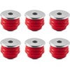 image:imageVEVOR Body Mount Bushing Kit Compatible with 20082016 F250 F350 Super Duty 60 PCS Polyurethane Body Mount Kit Quick Replacement Durable Components for Improving Bumpy Driving Performance Red20082016 F250