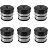 image:imageVEVOR Body Mount Bushing Kit Compatible with 20082016 F250 F350 Super Duty 60 PCS Polyurethane Body Mount Kit Quick Replacement Durable Components for Improving Bumpy Driving Performance Red20082016 F250