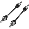image:imageVEVOR CV Axle Shaft Assembly 2 Pieces Front Left amp Right Driver and Passenger Side Automotive Replacement CV Joint Axles Pair Compatible with 20042010 Toyota Sienna Alloy Steel amp Carbon SteelFront Driver and Passenger Side