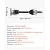 image:imageVEVOR CV Axle Shaft Assembly 2 Pieces Front Left amp Right Driver and Passenger Side Automotive Replacement CV Joint Axles Pair Compatible with 20042010 Toyota Sienna Alloy Steel amp Carbon SteelFront Driver or Passenger Side