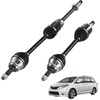 image:imageVEVOR CV Axle Shaft Assembly 2 Pieces Front Left amp Right Driver and Passenger Side Automotive Replacement CV Joint Axles Pair Compatible with 20042010 Toyota Sienna Alloy Steel amp Carbon SteelFront Driver and Passenger Side