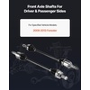 image:imageVEVOR CV Axle Shaft Assembly 2 Pieces Front Left amp Right Driver and Passenger Side Automotive Replacement CV Joint Axles Pair Compatible with 20042010 Toyota Sienna Alloy Steel amp Carbon SteelFront Driver and Passenger Side