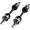 image:imageVEVOR CV Axle Shaft Assembly 2 Pieces Front Left amp Right Driver and Passenger Side Automotive Replacement CV Joint Axles Pair Compatible with 20042010 Toyota Sienna Alloy Steel amp Carbon SteelFront Driver and Passenger Side