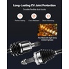 image:imageVEVOR CV Axle Shaft Assembly 2 Pieces Front Left amp Right Driver and Passenger Side Automotive Replacement CV Joint Axles Pair Compatible with 20042010 Toyota Sienna Alloy Steel amp Carbon SteelFront Driver and Passenger Side