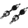 image:imageVEVOR CV Axle Shaft Assembly 2 Pieces Front Left amp Right Driver and Passenger Side Automotive Replacement CV Joint Axles Pair Compatible with 20042010 Toyota Sienna Alloy Steel amp Carbon SteelFront Driver and Passenger Side