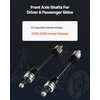 image:imageVEVOR CV Axle Shaft Assembly 2 Pieces Front Left amp Right Driver and Passenger Side Automotive Replacement CV Joint Axles Pair Compatible with 20042010 Toyota Sienna Alloy Steel amp Carbon SteelFront Driver and Passenger Side
