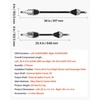 image:imageVEVOR CV Axle Shaft Assembly 2 Pieces Front Left amp Right Driver and Passenger Side Automotive Replacement CV Joint Axles Pair Compatible with 20042010 Toyota Sienna Alloy Steel amp Carbon SteelFront Driver and Passenger Side